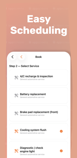 MyGarage App Screenshot 2