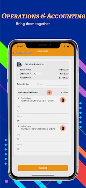 Work Order eXchange - VercX Screenshot 2