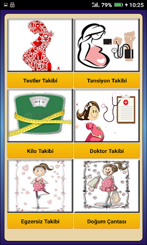 Hamile Takibi Bakımı Gelişimi Screenshot 2