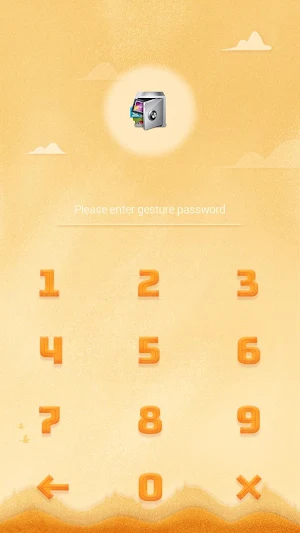 AppLock Theme Maple Leaf Screenshot 1