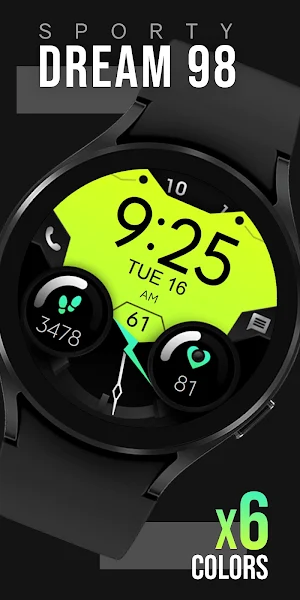 Dream 98 - Sport Watch Face Screenshot 0