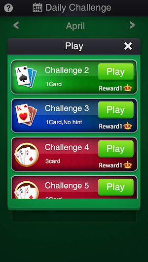 Solitaire: Daily Challenges Screenshot 1