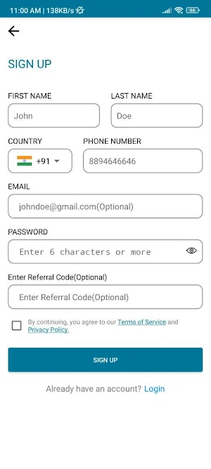Drops User Screenshot 1