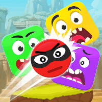 Knock Down Slingshot Shooting