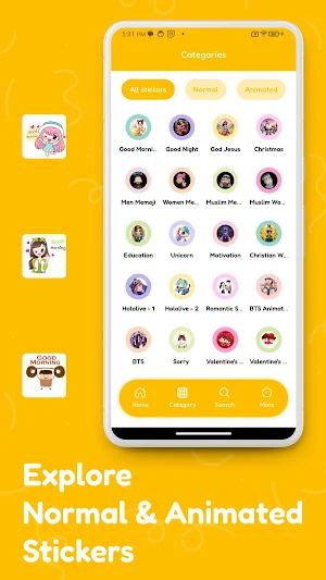 Good Morning Stickers Screenshot 3