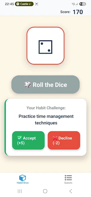 Habit Dice Screenshot 3
