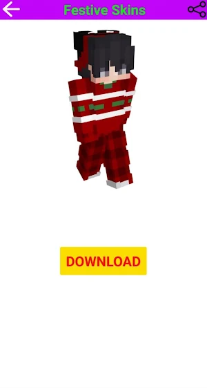 Festive Skins For Minecraft Screenshot 2