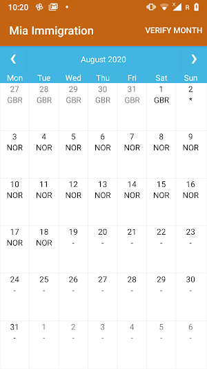 Mia Visa Screenshot 3