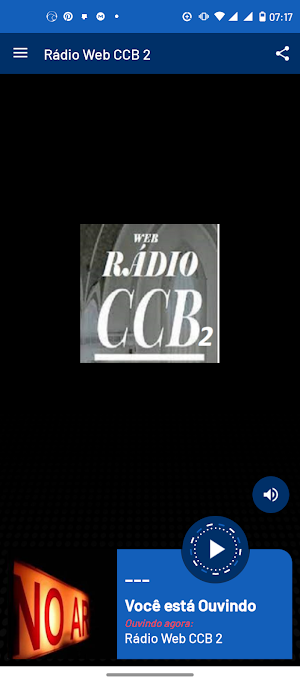 Rádio Web CCB2 Screenshot 2
