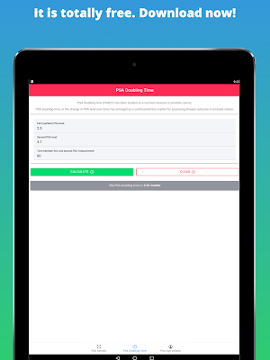 Urology PSA Calculator Pro - Prostate Cancer Screenshot 3