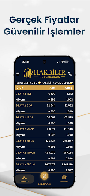Hakbilir Kuyumculuk Screenshot 1