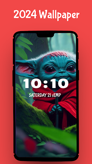 Baby yoda Wallpaper HD Screenshot 2