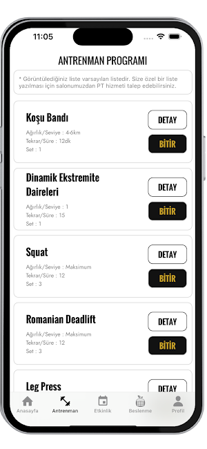Oriens Fit Club Screenshot 1