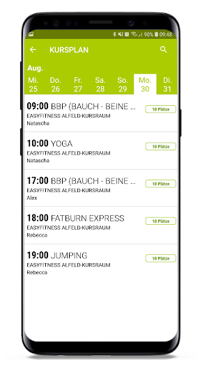 Easyfitness Alfeld Screenshot 2