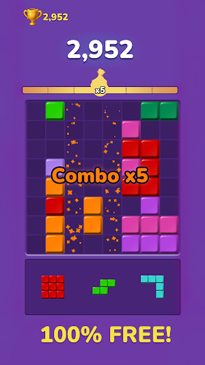 Hi Score Block Puzzle Game Screenshot 2
