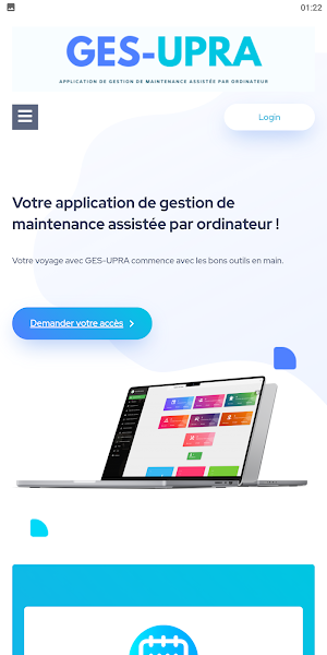 GES-UPRA Web Screenshot 0