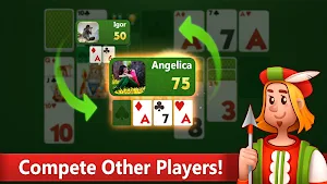 Klondike Solitaire: PvP card game with friends screenshot 5