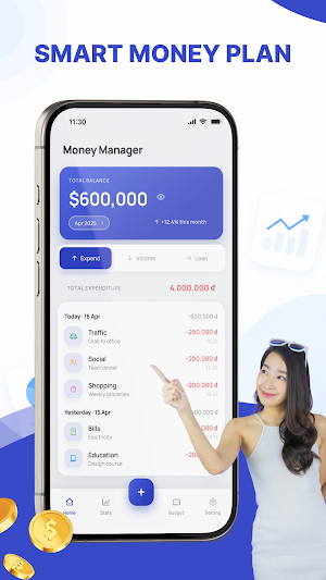 Finance Tracker: Money Manager Screenshot 0