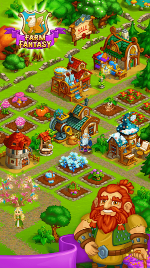 Farm Fantasy: Fantastic Day and Happy Magic Beasts Screenshot 0