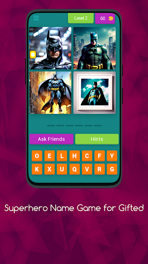 Superhero Name Game for Gifted Screenshot 1