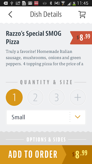 Razzo's Family Pizzeria Screenshot 3