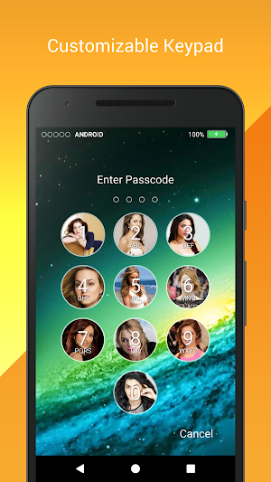 Photo Screen Lock - Time Password Screenshot 1