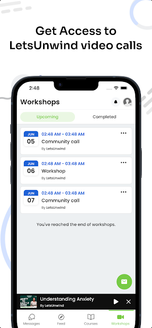 LetsUnwind-Courses & Workshops screenshot 4