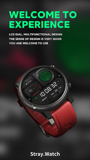 LCD Radar Watch Face Screenshot 2