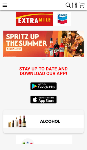 ExtraMile Liquors Screenshot 2