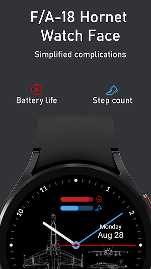 F/A-18 Hornet Watch Face Screenshot 1
