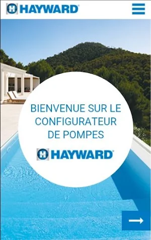 Hayward Configurator Screenshot 0