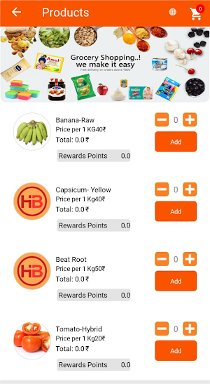 Home Basket- Online Grocery St Screenshot 2
