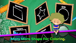 Colouring Book Of Shapes Screenshot 2