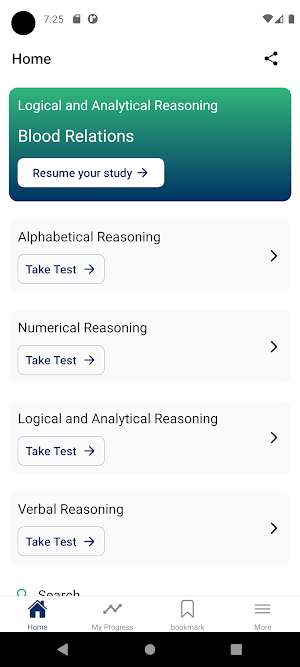 Logical Reasoning & Analysis Screenshot 0
