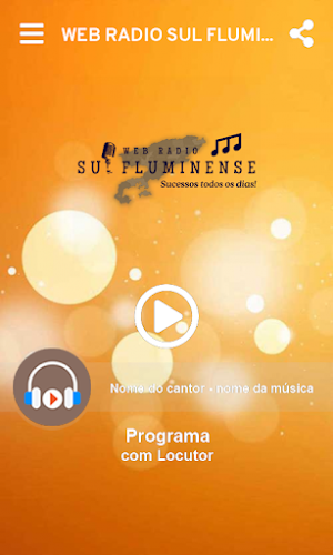 Web Rádio Sul Fluminense Screenshot 0