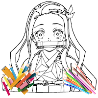 Demon Slayer Coloring Book