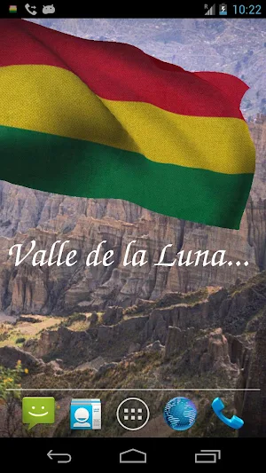 Bolivia Flag Live Wallpaper Screenshot 2