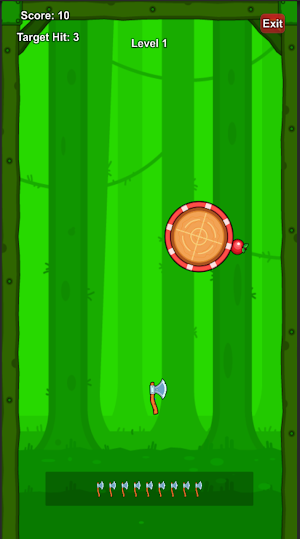 Blade Throw Adventure Game Screenshot 1