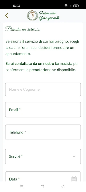 Farmacia Giampiccolo Screenshot 1