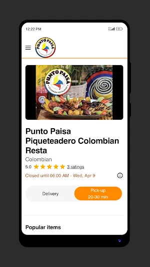 Punto Paisa Piqueteadero Screenshot 1