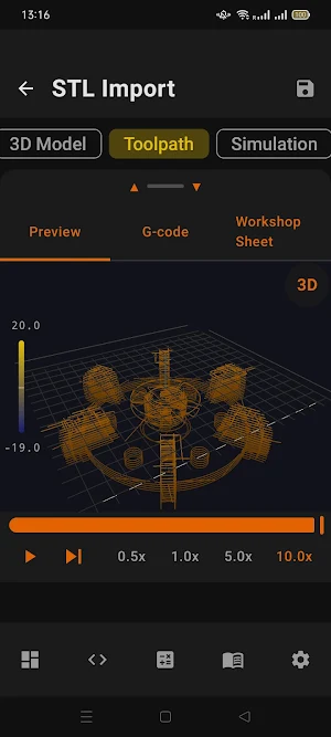 CNC Pocket Cam Programmer Screenshot 1