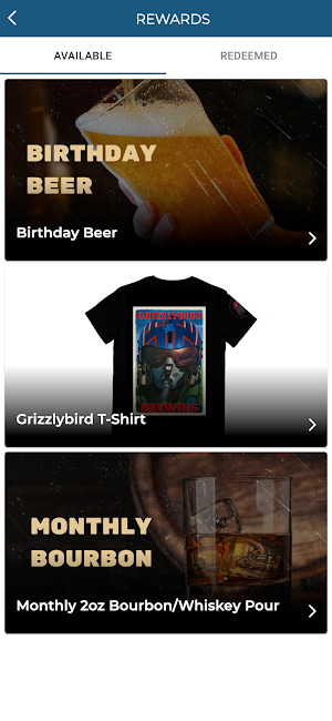 Grizzlybird Brewing Company Screenshot 2