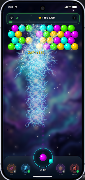 bubble nebula Screenshot 2