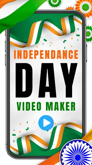 Independence Day Video Maker Screenshot 0