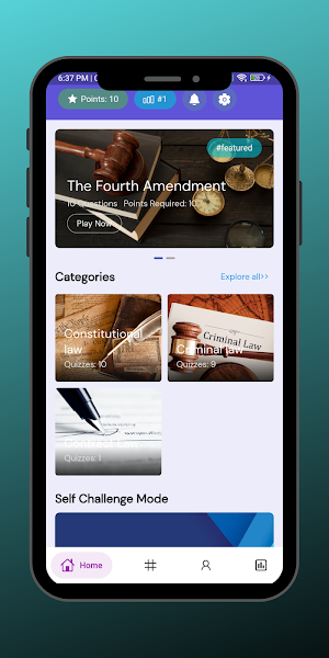 Legal Mastery Quiz Screenshot 0