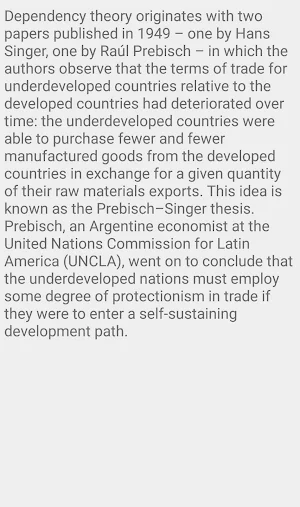 International dependence theory Screenshot 3