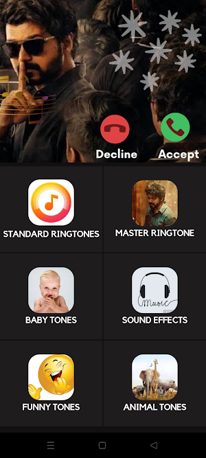 Master Ringtone Screenshot 1