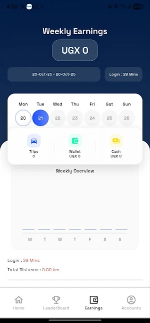 Ryda Uganda Driver Screenshot 2