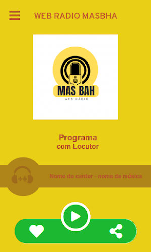WEB RÁDIO MASBHÁ Screenshot 0