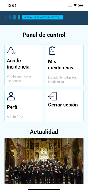 Incidencias Tomares Screenshot 2